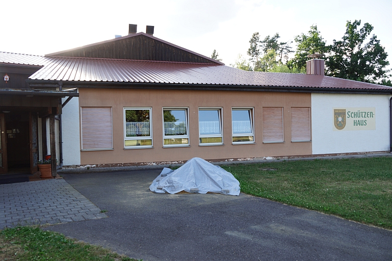 Schützenhaus und Umbau des Kurzwaffenstands